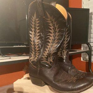 Tony Lama Cowboy Boots Size 7